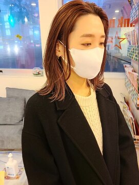 リップソウル(RIP SOUL) 《RIP SOUL》ハイライト/イヤリングカラー ピンクベージュ