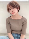 【un le pont天満橋】マッシュ風耳かけショートヘアー☆