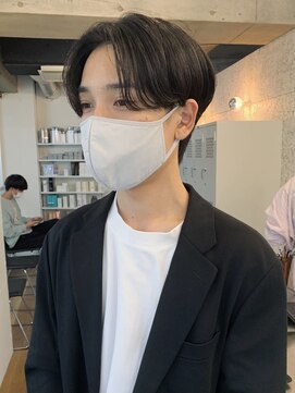 バイフィフス 原宿/表参道(by fifth) ◇センターパート ニュアンスパーマ 韓国ヘア