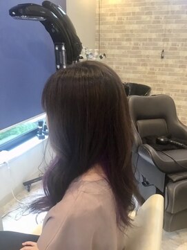 ヘアーメイク S&I インナーカラー