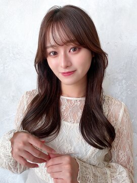 アフロート ルヴア(AFLOAT RUVUA) 顔周りカットで小顔に◎20代30代40代 大人可愛いヘア 【風間】