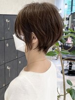 ザザ シンジュク(ZA/ZA shinjuku) 大人ショートボブ×フェイスレイヤー