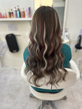 クラナ(clana) エクステでハイライト