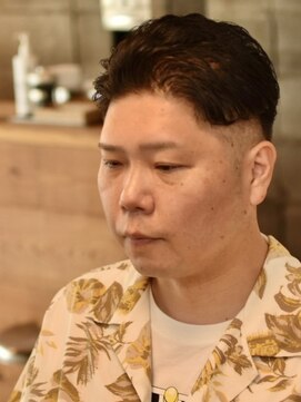 リム メンズヘア(LIM men's hair) 濡れ感リバースショート【メンズカット/メンズヘア】