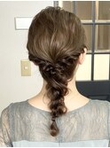 ゆる編み下ろしアレンジ
