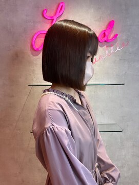 ロンドヴァリー 渋谷店(Lond vallee) 骨格に合わせたボブ！