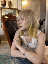 サンド 鹿児島中央(sand)&nbsp;@sei___sandインナーカラー/ウルフカット/鹿児島中央駅