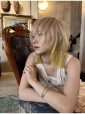 @sei___sandインナーカラー/ウルフカット/鹿児島中央駅