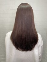 ヘアースペースブルーム プリュス 石橋店(HAIR SPACE BLOOM plus)&nbsp;石橋阪大前/髪質改善/ピンクブラウン/艶カラー/レイヤーカット