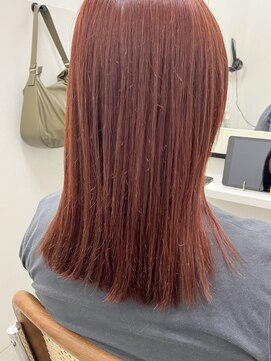 キー(kii) 秋ヘア！オレンジブラウン