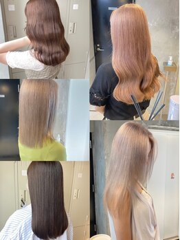 ヘアリー(haire)の写真/【ULTOWA/Aujua/髪質改善】ケア剤を配合したカラー剤だから”染めたて長持ち＆透明感シアカラー”を実現◎