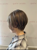 キャトルセゾン(quatre saisons)&nbsp;絶対克服ショート×ハイトーンアッシュ