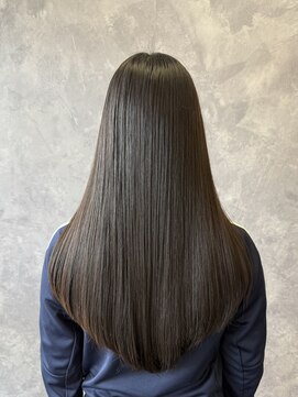 ザ ラブズ ラフズ ヘアー 本店(the loves laughs hair) 艶感MAX！ナチュラルロングストレート