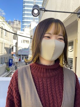 テーラヘアー 葛西店(TELA HAIR) チラ見えインナーカラー