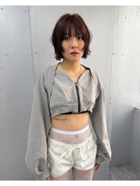 オムズ(OM's)&nbsp;顔まわりレイヤーボブ外はねボブワンレン前髪カット