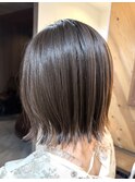 アッシュブラウン×外ハネボブ