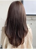 似合わせカット愛されナチュラルカール斜めバング#272f0629