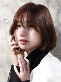 くせ毛多毛ショートボブシンプル上品30代40代50代