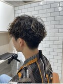 ツーブロックMIXパーマ！