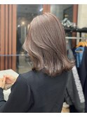 ラベンダーグレージュ/ブリーチなし/恵比寿/代官山