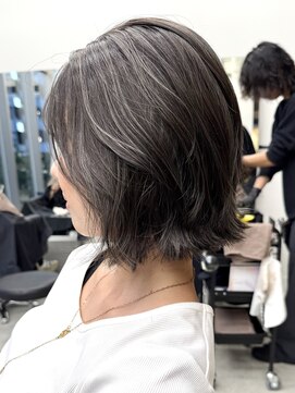 ノード(NODE) 栄顔まわりレイヤーくびれ巻きベージュ