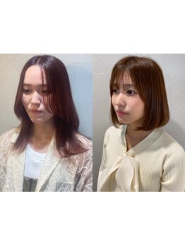 【元住吉駅徒歩1分】髪型に変化をつけたい方に。ミディアムレイヤーカットが大人女性に人気です◎