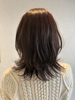 ヘアデザイン トリップ(HAIR DESIGN TRIP)&nbsp;ミディアムレイヤー×エアウェーブ