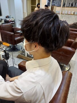 ケシキ 立川 立川南口(keshiki) 波打ちマッシュ　メンズカット