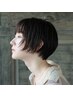 【佐々木指名・女性ショートorメンズ限定】カット+カラーorパーマ（90分）