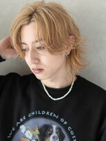 ローマ ギンザ(ROMA Ginza)&nbsp;センターパートウルフ/ウルフパーマ/ミルクティーベージュ