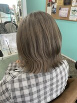 ヘアーディア みどり店(Hair...DiA)&nbsp;レイヤーボブ　グレージュカラー