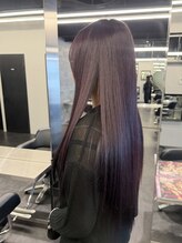 スノウ(SKNOW) ○バイオレットカラー ダブルカラー ブリーチ パープル