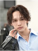 MEN’S HAIR/サーフカール/刈り上げセンターパート/渋谷/韓国