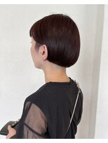ファヴォリ(favori)&nbsp;【favori 自由が丘】刈り上げボブ 前上がりボブ ピンクカラー