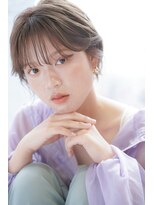 トップシェイプ(TOP SHAPE)&nbsp;透け感ナチュラルショートボブフェミニンバング
