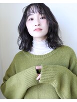 グレースバイハピネス(grace by happiness) 髪質改善オリーブブラウン韓国風レイヤー7.ミルクブラウン