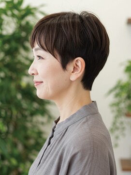 アイスタイル 戸坂店(I STYLE) 50-60代にオススメ★スッキリ大人ショート