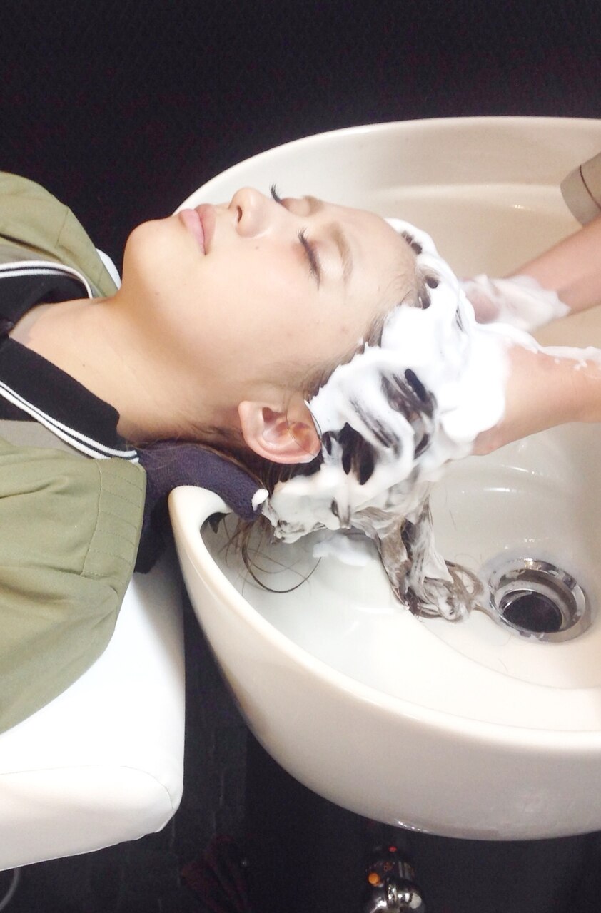 カット+スパ　\5500円  クレンジング10分