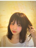 シュシュ ヘアーメイク(chou chou HAIR MAKE) 透け感ナチュラルマッドアッシュ