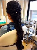 ラプンツェル風ヘア　担当　松井恵子
