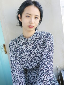 バース(BIRTH) 天神【BIRTH】大人かわいいくすみブルータイトボブ