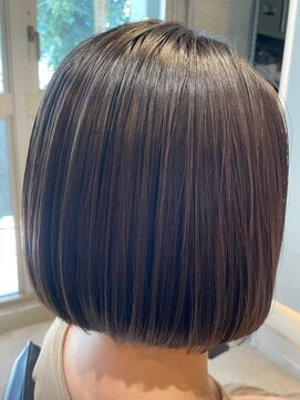 ヘア デザイン リスク(HAIR DESIGN RISK) 【三鷹　RISK 大橋佳菜子】ワンレングスボブ