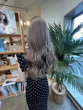 ソワンドゥブレス 瓜破店(soin de brace) ブリーチ二回シルキーベージュ