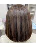 【カラーヘア専用トリートメント】2STEP、TR＋カット☆1カ月分ホームケア付き