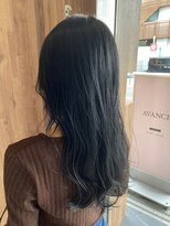 アヴァンス 天王寺店(AVANCE.) ブルーブラック×透明感