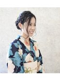 愛され浴衣アレンジ