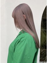 イノセンス 西宮北口店(innocence) 透明感たっぷりラベンダーブラウン