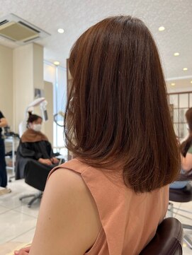 マナヘアー 倉敷(Mana Hair) ベージュミディ