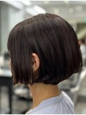 バイカルテ レイヤー 髪質改善  ベージュ 酸熱トリートメント