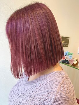 アッシュ 亀戸東口店(Ash) ハイトーンカラー/ピンクベージュ/デザインサラー/亀戸/亀戸駅